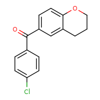 6-(4-chlorobenzoyl)-3,4-dihydro-2H-1-benzopyran
