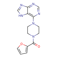 6-[4-(furan-2-carbonyl)piperazin-1-yl]-7H-purine