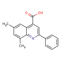6,8-dimethyl-2-phenylquinoline-4-carboxylic acid