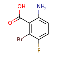 6-amino-2-bromo-3-fluorobenzoic acid