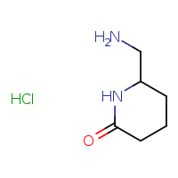 6-(aminomethyl)piperidin-2-one hydrochloride