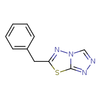 6-benzyl-[1,2,4]triazolo[3,4-b][1,3,4]thiadiazole