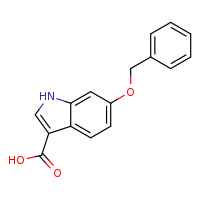 6-(benzyloxy)-1H-indole-3-carboxylic acid