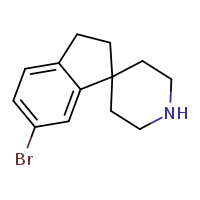 6-bromo-2,3-dihydrospiro[indene-1,4'-piperidine]