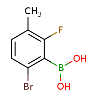 6-bromo-2-fluoro-3-methylphenylboronic acid