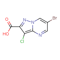 6-bromo-3-chloropyrazolo[1,5-a]pyrimidine-2-carboxylic acid