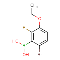 6-bromo-3-ethoxy-2-fluorophenylboronic acid
