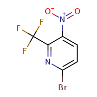 6-bromo-3-nitro-2-(trifluoromethyl)pyridine