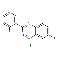 6-bromo-4-chloro-2-(2-fluorophenyl)quinazoline