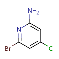 6-bromo-4-chloropyridin-2-amine