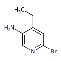 6-bromo-4-ethylpyridin-3-amine