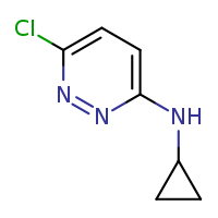 6-chloro-N-cyclopropylpyridazin-3-amine