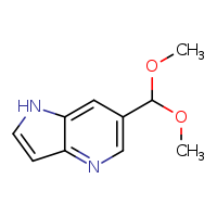 6-(dimethoxymethyl)-1H-pyrrolo[3,2-b]pyridine