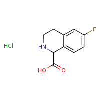 6-fluoro-1,2,3,4-tetrahydroisoquinoline-1-carboxylic acid hydrochloride