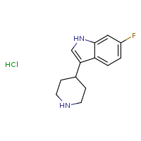 6-fluoro-3-(piperidin-4-yl)-1H-indole hydrochloride