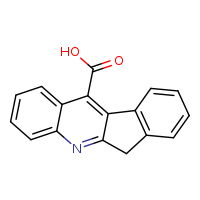 6H-indeno[2,1-b]quinoline-11-carboxylic acid