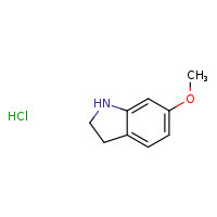 6-methoxy-2,3-dihydro-1H-indole hydrochloride