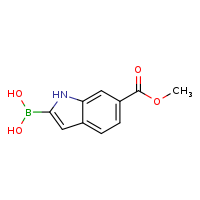 6-(methoxycarbonyl)-1H-indol-2-ylboronic acid