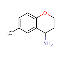 6-methyl-3,4-dihydro-2H-1-benzopyran-4-amine