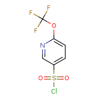 6-(trifluoromethoxy)pyridine-3-sulfonyl chloride