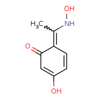 (6Z)-3-hydroxy-6-[1-(hydroxyamino)ethylidene]cyclohexa-2,4-dien-1-one