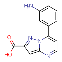7-(3-aminophenyl)pyrazolo[1,5-a]pyrimidine-2-carboxylic acid