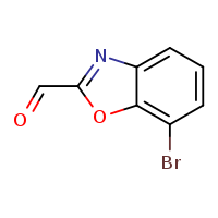 7-bromo-1,3-benzoxazole-2-carbaldehyde