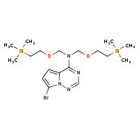 7-bromo-4-(2,2,12,12-tetramethyl-5,9-dioxa-7-aza-2,12-disilatridecan-7-yl)pyrrolo[2,1-f][1,2,4]triazine