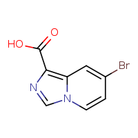 7-bromoimidazo[1,5-a]pyridine-1-carboxylic acid