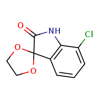 7'-chloro-1'H-spiro[1,3-dioxolane-2,3'-indol]-2'-one