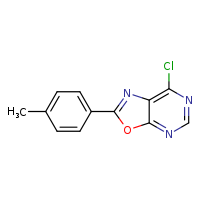 7-chloro-2-(4-methylphenyl)-[1,3]oxazolo[5,4-d]pyrimidine