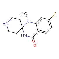7'-fluoro-1'-methyl-3'H-spiro[piperidine-4,2'-quinazolin]-4'-one