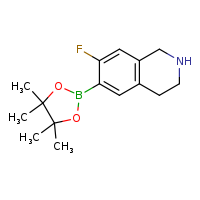 7-fluoro-6-(4,4,5,5-tetramethyl-1,3,2-dioxaborolan-2-yl)-1,2,3,4-tetrahydroisoquinoline