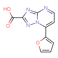 7-(furan-2-yl)-[1,2,4]triazolo[1,5-a]pyrimidine-2-carboxylic acid