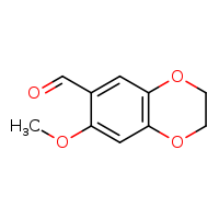 7-methoxy-2,3-dihydro-1,4-benzodioxine-6-carbaldehyde