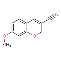 7-methoxy-2H-chromene-3-carbonitrile