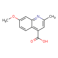 7-methoxy-2-methylquinoline-4-carboxylic acid