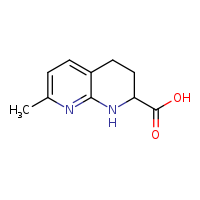 7-methyl-1,2,3,4-tetrahydro-1,8-naphthyridine-2-carboxylic acid