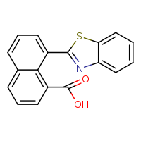 8-(1,3-benzothiazol-2-yl)naphthalene-1-carboxylic acid