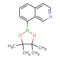 8-(4,4,5,5-tetramethyl-1,3,2-dioxaborolan-2-yl)isoquinoline