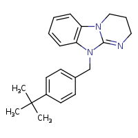 8-[(4-tert-butylphenyl)methyl]-1,8,10-triazatricyclo[7.4.0.0²,?]trideca-2(7),3,5,9-tetraene
