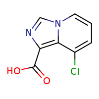 8-chloroimidazo[1,5-a]pyridine-1-carboxylic acid