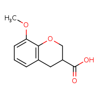 8-methoxy-3,4-dihydro-2H-1-benzopyran-3-carboxylic acid