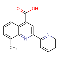 8-methyl-2-(pyridin-2-yl)quinoline-4-carboxylic acid