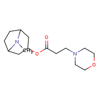 8-methyl-8-azabicyclo[3.2.1]octan-3-yl 3-(morpholin-4-yl)propanoate