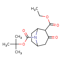 8-tert-butyl 2-ethyl 3-oxo-8-azabicyclo[3.2.1]octane-2,8-dicarboxylate