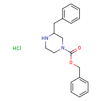 benzyl 3-benzylpiperazine-1-carboxylate hydrochloride