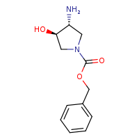 benzyl (3R,4R)-3-amino-4-hydroxypyrrolidine-1-carboxylate
