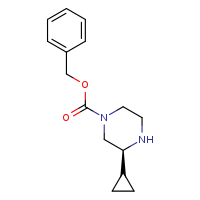 benzyl (3S)-3-cyclopropylpiperazine-1-carboxylate