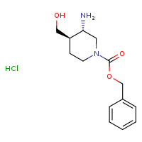 benzyl (3S,4R)-3-amino-4-(hydroxymethyl)piperidine-1-carboxylate hydrochloride